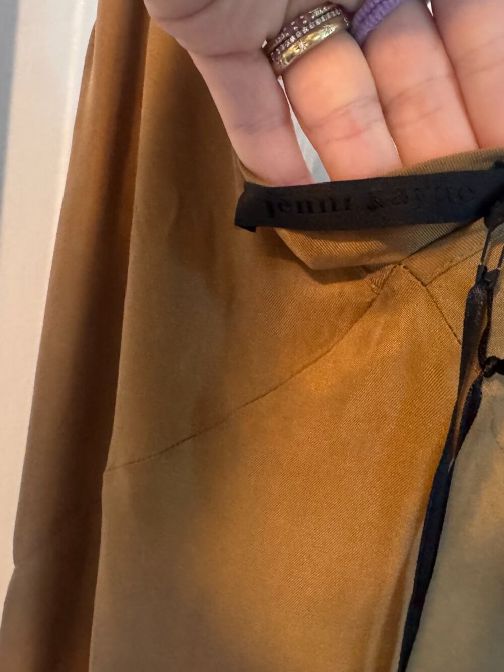 Jenni Kayne Rio Slip Dress — Bronze, Size XL — NWT - Picture 6 of 8